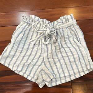 Hollister Cotton Striped Shorts